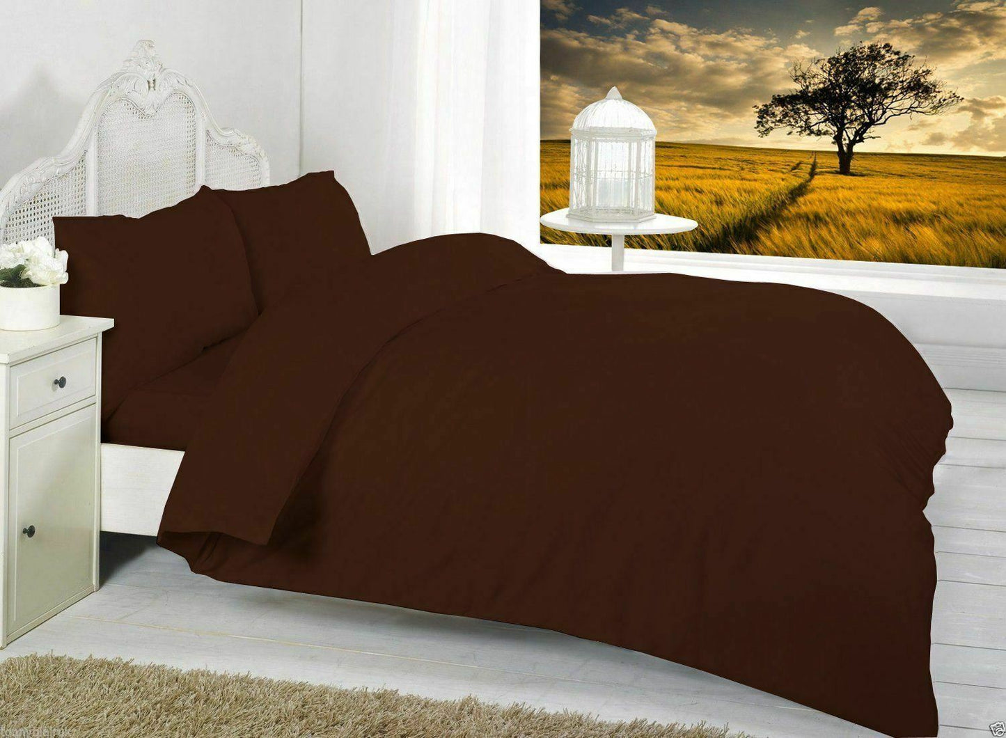 200TC Luxury 100% Egyptian Cotton Quality Duvet Cover Set & Pillow Cases - TheComfortshop.co.ukDuvet Covers0721718955849thecomfortshopTheComfortshop.co.ukChocolate T200 Duvet Set Single NZChocolate BrownDuvet Cover Set Single Only200TC Luxury 100% Egyptian Cotton Quality Duvet Cover Set & Pillow Cases - TheComfortshop.co.uk