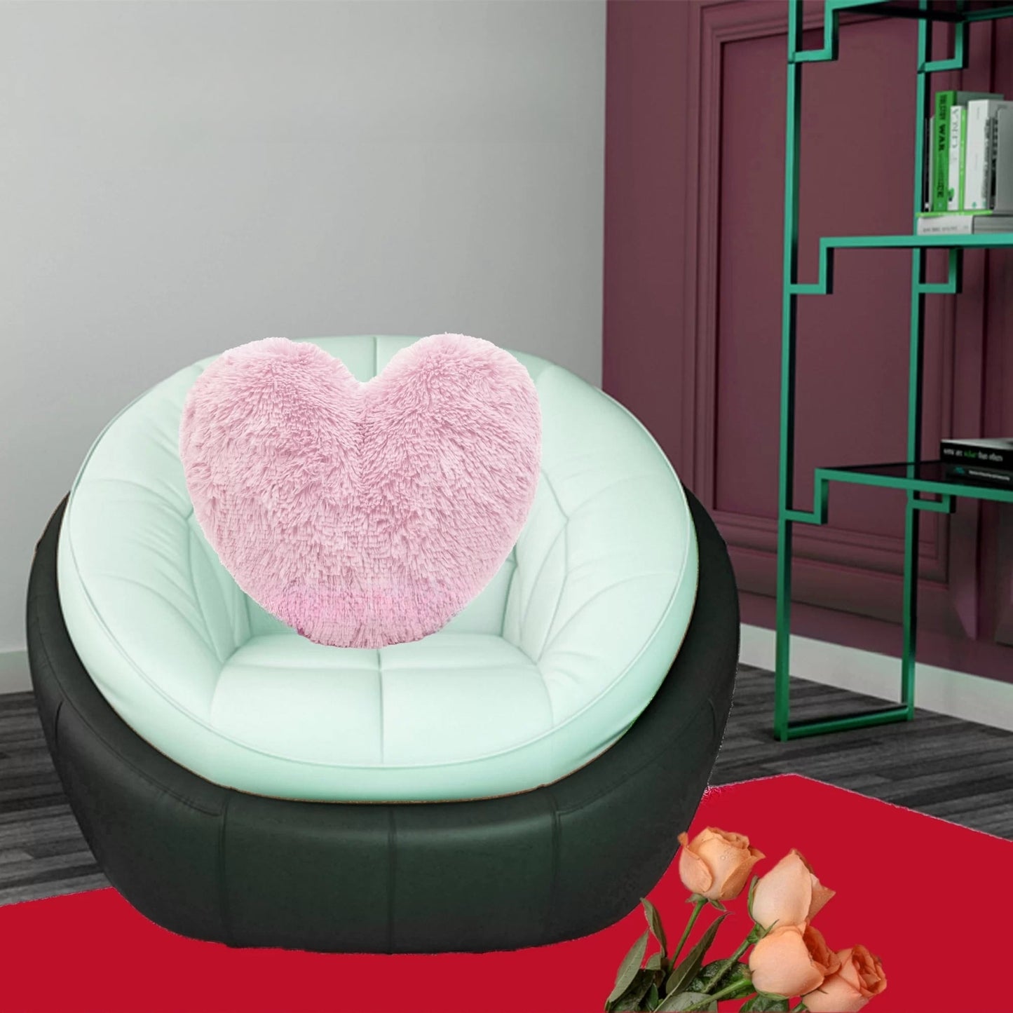 38cm Heart Shape Cuddly Teddy Fleece Fluffy Filled Cushions - TheComfortshop.co.ukHome Decor0721718956198thecomfortshopTheComfortshop.co.ukCud Heart Cushion 38cm PinkPink38cm Heart Shape Cuddly Teddy Fleece Fluffy Filled Cushions - TheComfortshop.co.uk