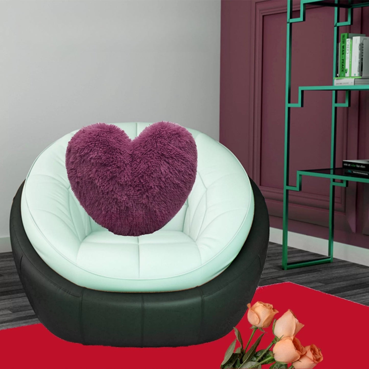38cm Heart Shape Cuddly Teddy Fleece Fluffy Filled Cushions - TheComfortshop.co.ukHome Decor0721718956181thecomfortshopTheComfortshop.co.ukCud Heart Cushion 38cm PlumPlum38cm Heart Shape Cuddly Teddy Fleece Fluffy Filled Cushions - TheComfortshop.co.uk