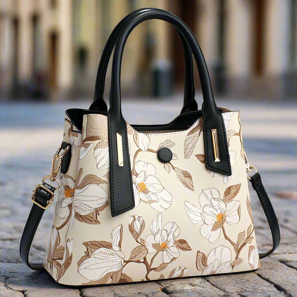 Floral Print Tote Handbag β Elegant & Versatile Shoulder Bag | - TheComfortshop.co.ukHand Bag10721718957864TheComfortshop.co.ukTheComfortshop.co.ukF50 GESSY HANDBAG GREEN KAHKIKHAKIFloral Print Tote Handbag β Elegant & Versatile Shoulder Bag |