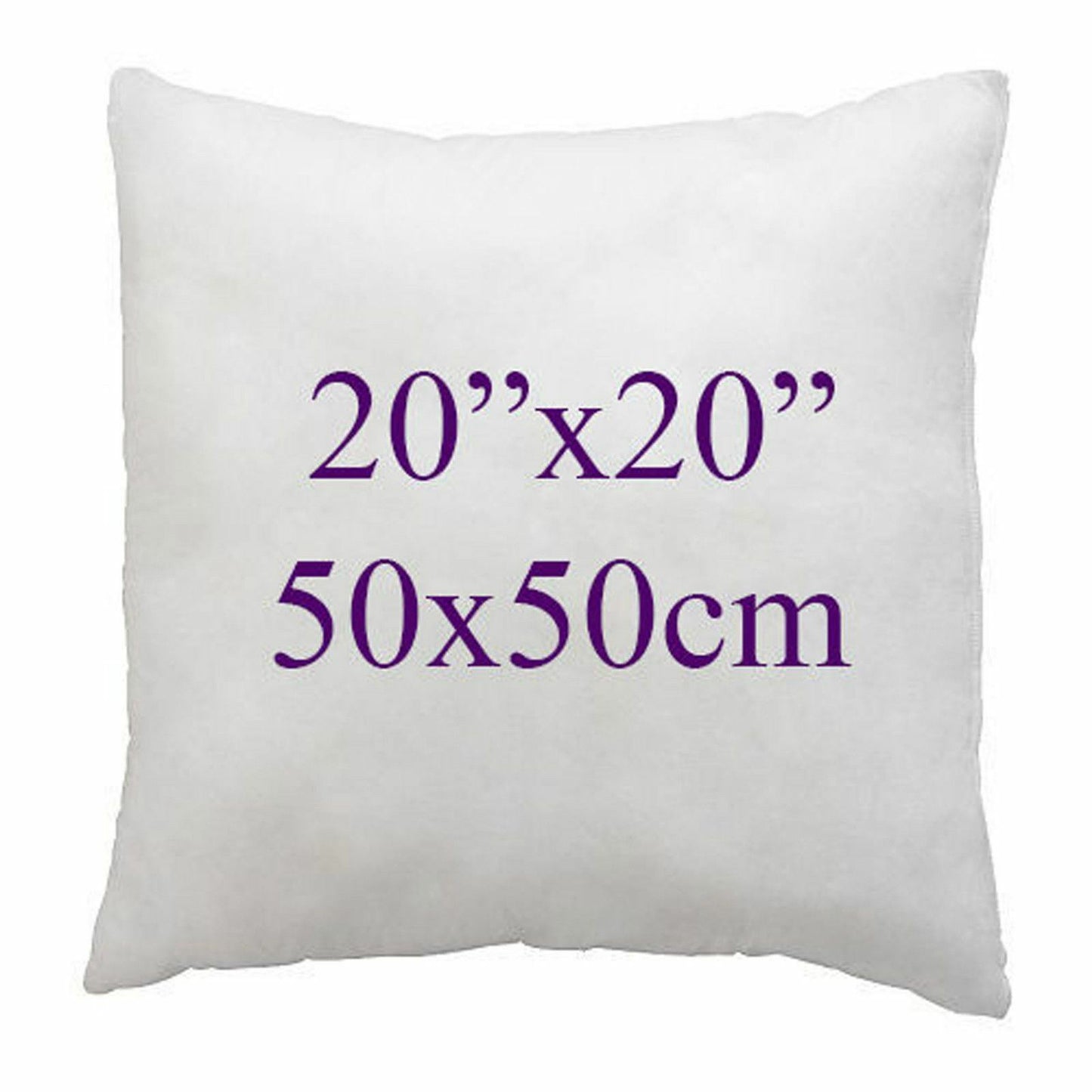 Hollow Fibre Inners Super Soft Cushion - TheComfortshop.co.ukCushions0721718970286thecomfortshopTheComfortshop.co.ukCushion Inner 2 Pads Pack 20" x 20"20" x 20"Pack of 2Hollow Fibre Inners Super Soft Cushion - TheComfortshop.co.uk