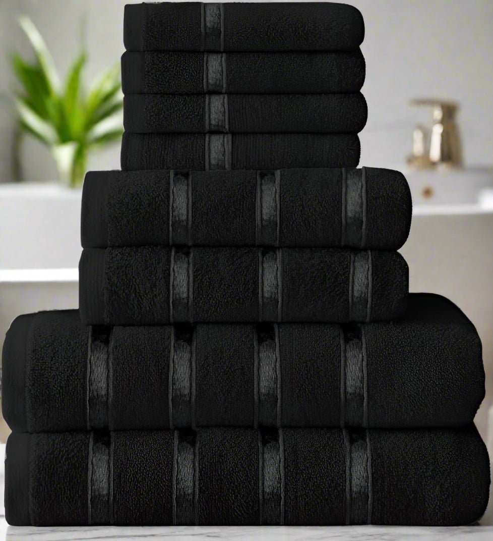 Luxury Boston Egyptian Cotton Towel Bale Set – Ultra Soft & Quick Dry Towels - TheComfortshop.co.ukTowel10721718957611TheComfortshop.co.ukTheComfortshop.co.ukBoston 8PC Towel Bale BlackBlackLuxury Boston Egyptian Cotton Towel Bale Set – Ultra Soft & Quick Dry Towels