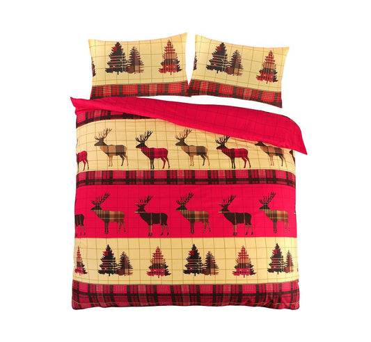 Luxury Red Flannelette Stag Duvet Cover Set - TheComfortshop.co.ukDuvet Covers0721718971924thecomfortshopTheComfortshop.co.ukred-single-stag-flannelette-duvet-coverSingleLuxury Red Flannelette Stag Duvet Cover Set - TheComfortshop.co.uk