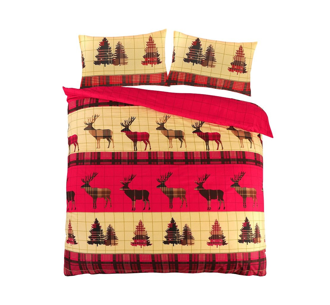 Luxury Red Flannelette Stag Duvet Cover Set - TheComfortshop.co.ukDuvet Covers0721718971924thecomfortshopTheComfortshop.co.ukred-single-stag-flannelette-duvet-coverSingleLuxury Red Flannelette Stag Duvet Cover Set - TheComfortshop.co.uk