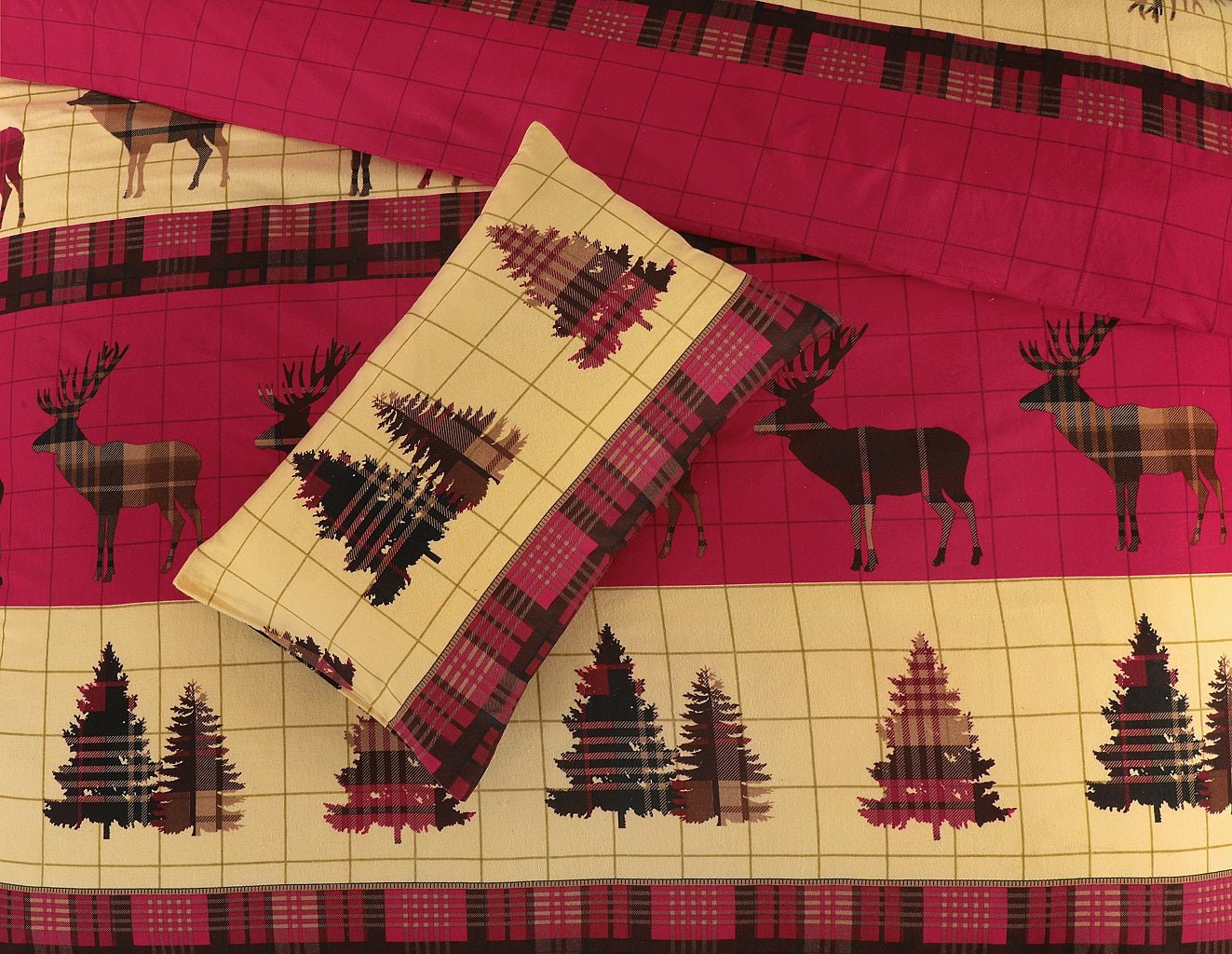 Luxury Red Flannelette Stag Duvet Cover Set - TheComfortshop.co.ukDuvet Covers0721718971924thecomfortshopTheComfortshop.co.ukred-single-stag-flannelette-duvet-coverSingleLuxury Red Flannelette Stag Duvet Cover Set - TheComfortshop.co.uk