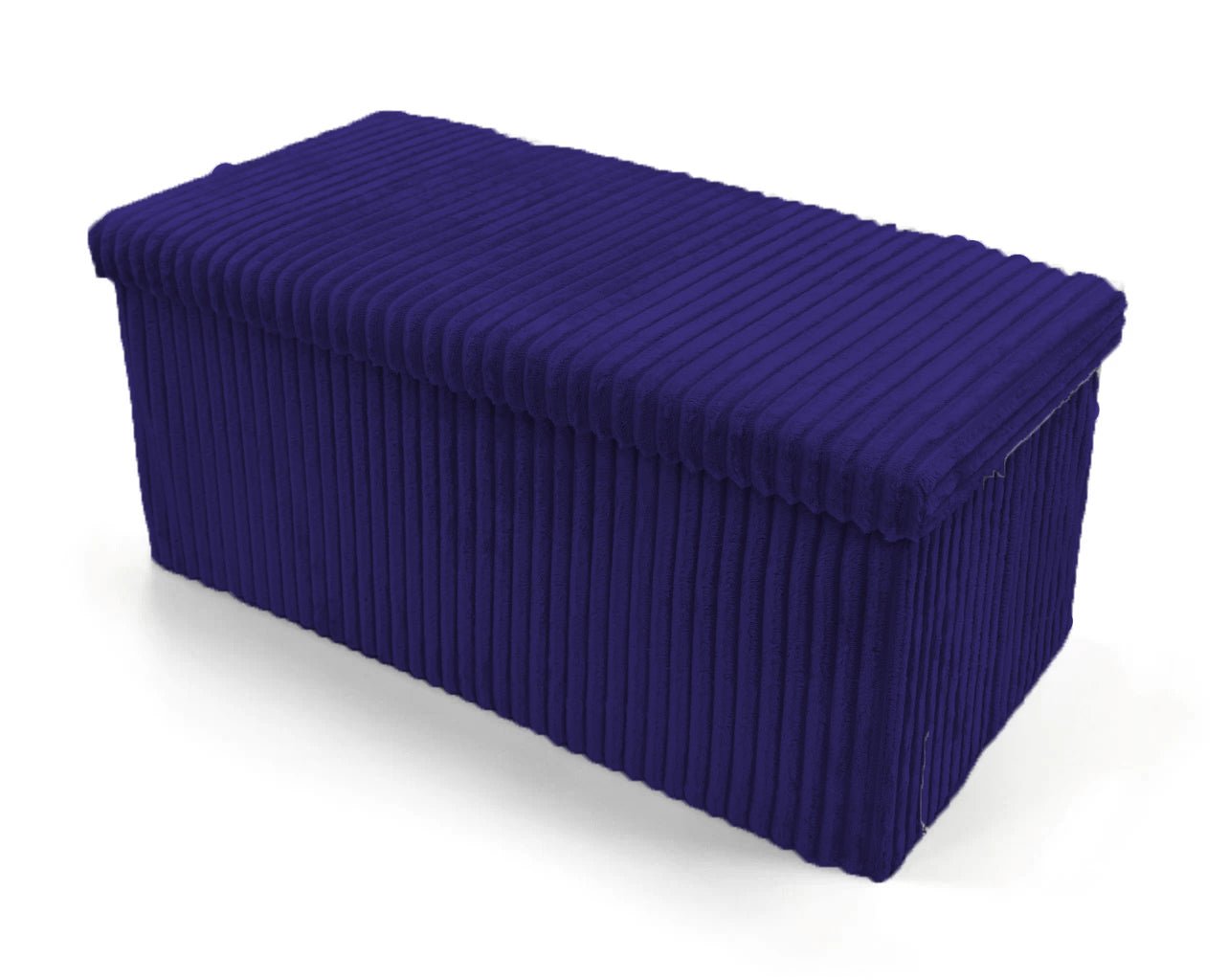 Navy Corduroy Foldable Storage Boxes - TheComfortshop.co.ukFurniture0721718973980thecomfortshopTheComfortshop.co.ukNavy 78cm large collapsible storage containers76cm X 38cm X 38cmNavy Corduroy Foldable Storage Boxes - TheComfortshop.co.uk