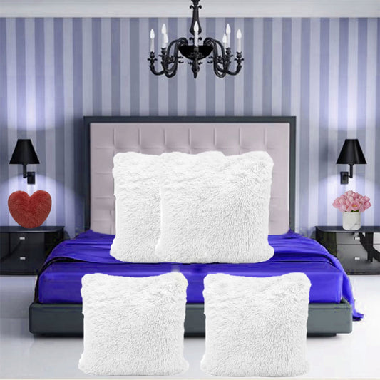 Pack Of 4 Teddy Hug & Snug Fluffy Fleece Cushion Cover - TheComfortshop.co.ukPillow Case0721718974277thecomfortshopTheComfortshop.co.ukCuddles Cover 43cm White X 4WhitePack Of 4 Teddy Hug & Snug Fluffy Fleece Cushion Cover - TheComfortshop.co.uk