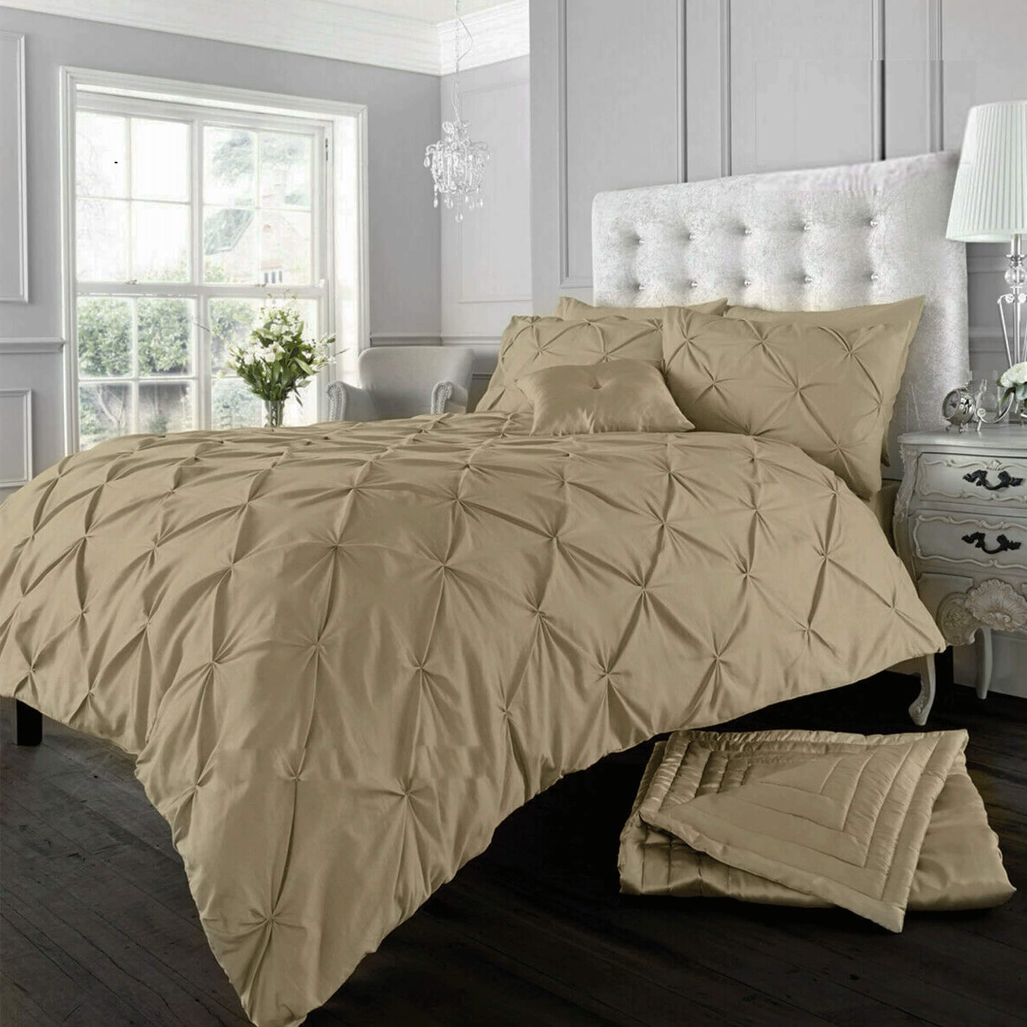 Pintuck Pleated Alexander Alford Duvet Quilt Cover Bedding Set - TheComfortshop.co.ukDuvet Covers0721718974611thecomfortshopTheComfortshop.co.ukAlexander Latte Duvet SingleLatteDuvet Cover Set Single OnlyPintuck Pleated Alexander Alford Duvet Quilt Cover Bedding Set - TheComfortshop.co.uk
