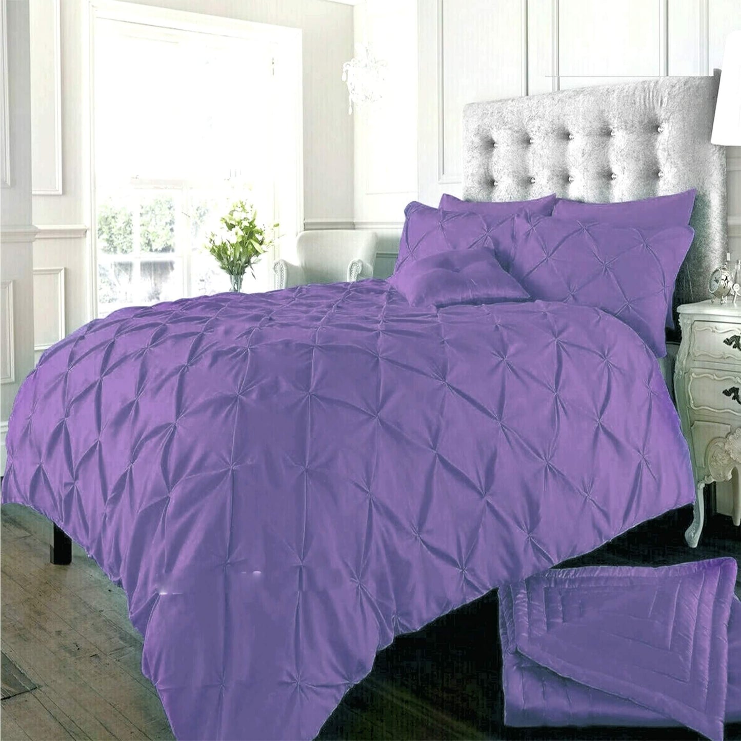 Pintuck Pleated Alexander Alford Duvet Quilt Cover Bedding Set - TheComfortshop.co.ukDuvet Covers0721718974598thecomfortshopTheComfortshop.co.ukAlexander Lilac Duvet SingleLilacDuvet Cover Set Single OnlyPintuck Pleated Alexander Alford Duvet Quilt Cover Bedding Set - TheComfortshop.co.uk