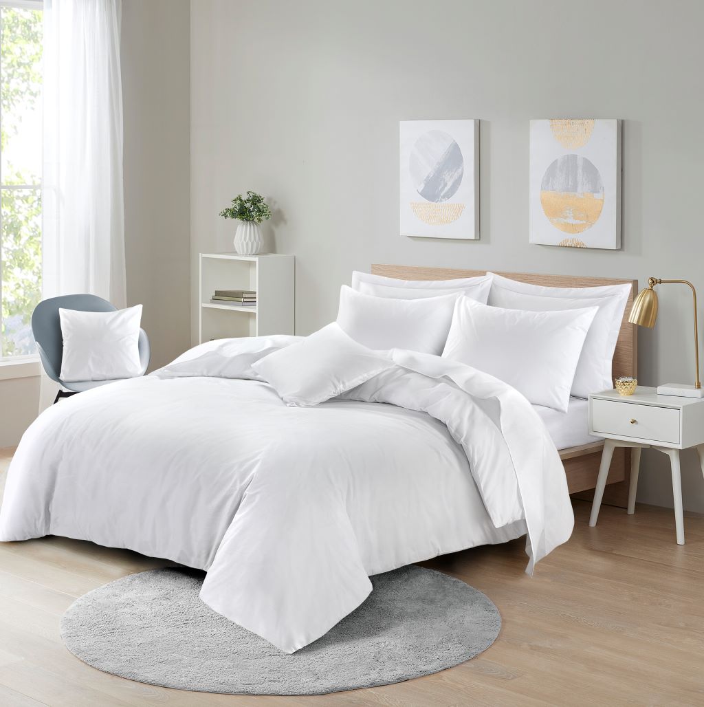 Plain Dyed Polycotton Duvet Cover Quilt Bedding Set With Pillowcase - TheComfortshop.co.ukDuvet Covers0721718975458thecomfortshopTheComfortshop.co.ukPCD White SingleWhiteSinglePlain Dyed Polycotton Duvet Cover Quilt Bedding Set With Pillowcase - TheComfortshop.co.uk