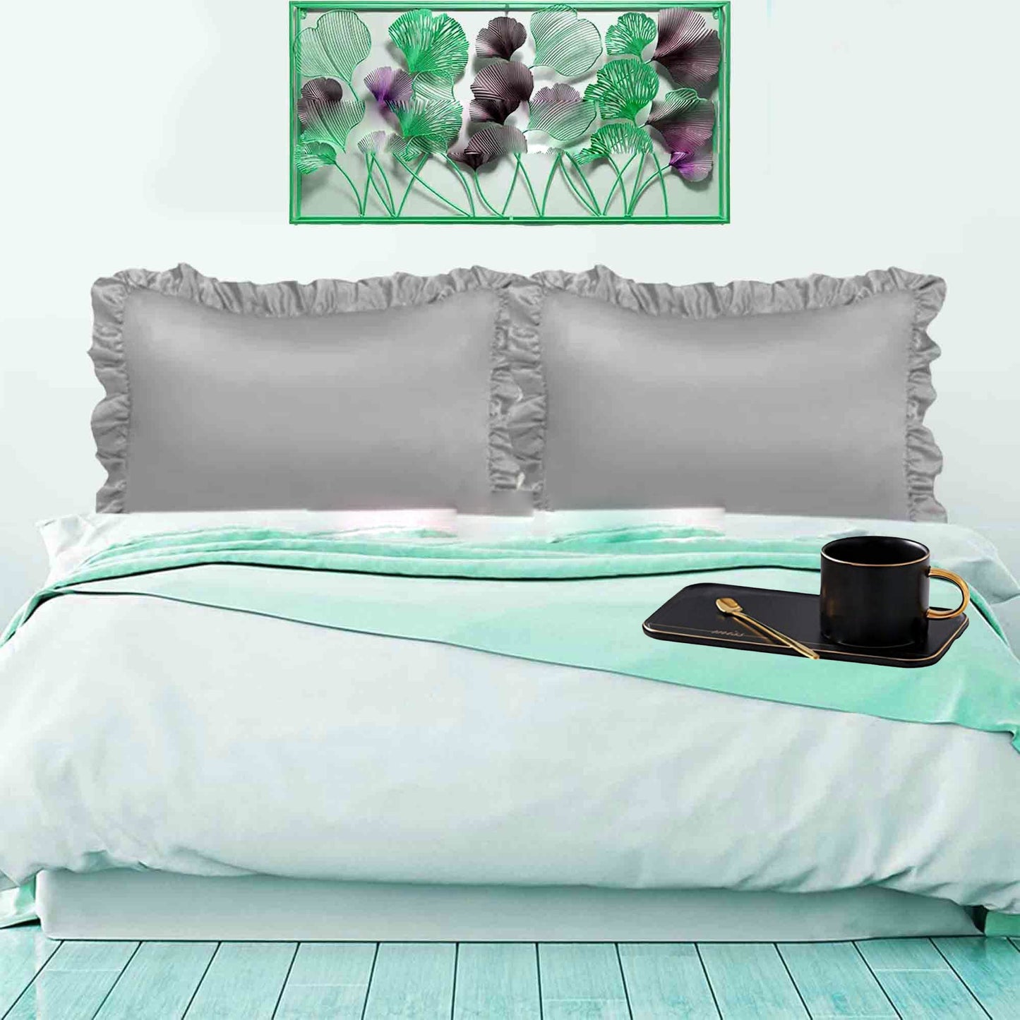 Pleated Ruffles Pillow Case Cover Soft Pillowcase Frill Santiago Pillowcase - TheComfortshop.co.ukPillow Case0721718976608thecomfortshopTheComfortshop.co.ukPC Santiago Frill Pillowcase SilverSilverPleated Ruffles Pillow Case Cover Soft Pillowcase Frill Santiago Pillowcase - TheComfortshop.co.uk