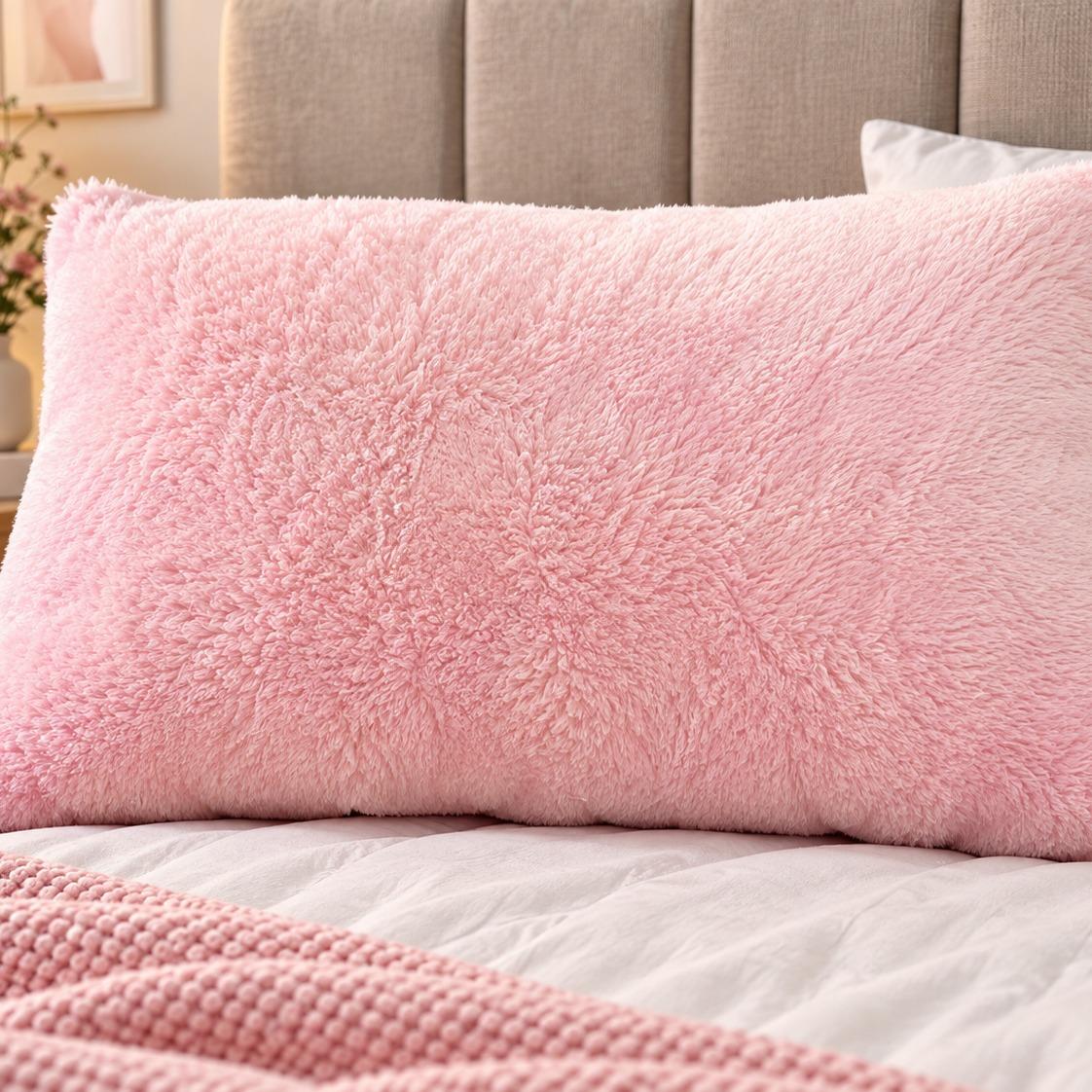 Soft Teddy Fleece Pillow - TheComfortshop.co.ukTheComfortshop.co.ukTheComfortshop.co.ukTeddy filled pillow pinkpinkSoft Teddy Fleece Pillow