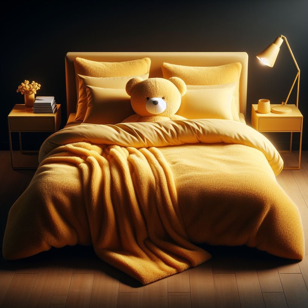 Teddy Bear Fleece Duvet Cover Bedding Set with Pillowcases - TheComfortshop.co.ukDuvet Covers0721718978695thecomfortshopTheComfortshop.co.ukTeddy DC Ochre SuperkingOchreDuvet Cover Set Superking OnlyTeddy Bear Fleece Duvet Cover Bedding Set with Pillowcases - TheComfortshop.co.uk