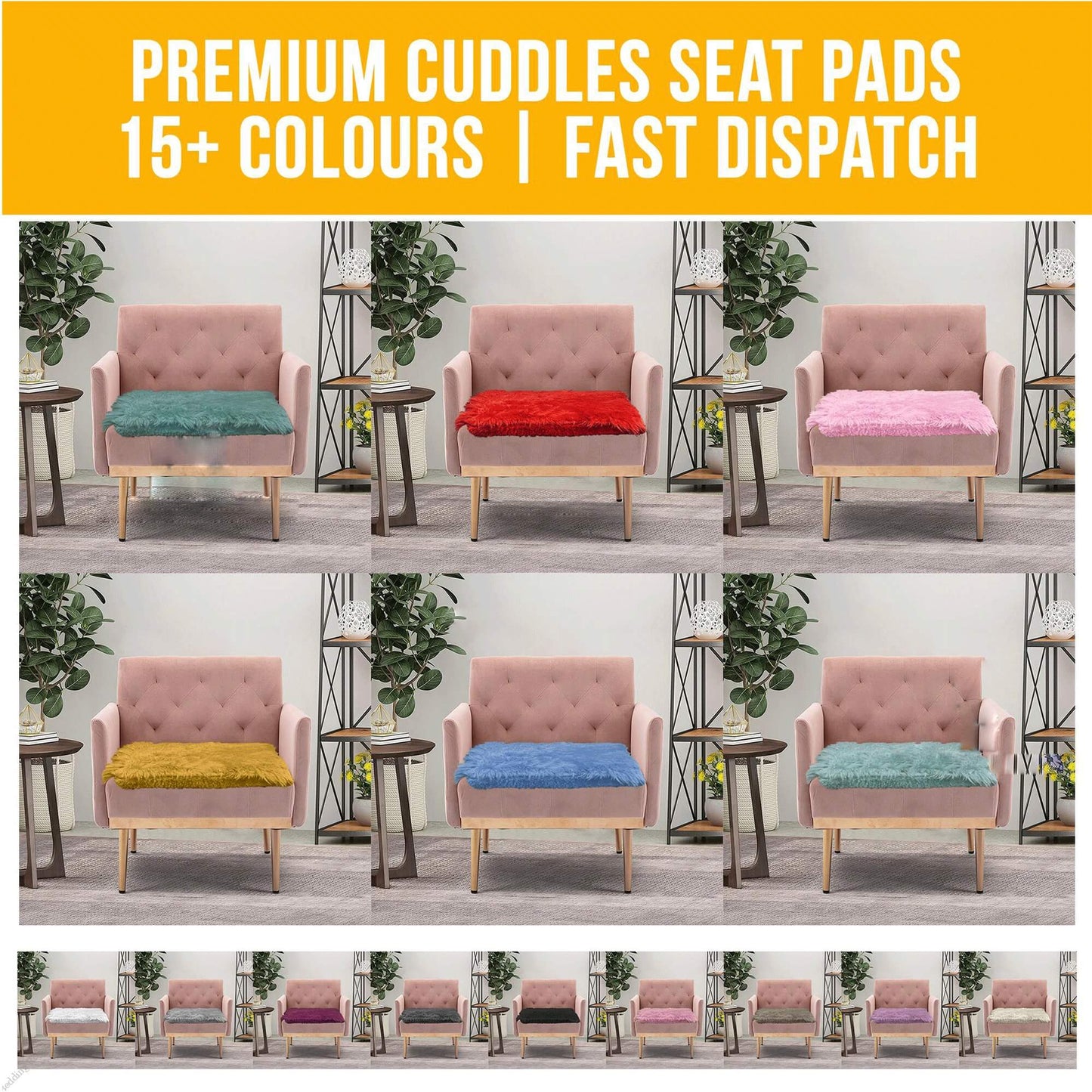 Teddy Chair Pads Luxury Garden Tie Dining Chair Seat Pads Cuddles Cushions - TheComfortshop.co.ukCushions0721718979036thecomfortshopTheComfortshop.co.ukCuddles Pad 42 x 37 Denim X 2Denim BluePack of 2Teddy Chair Pads Luxury Garden Tie Dining Chair Seat Pads Cuddles Cushions - TheComfortshop.co.uk
