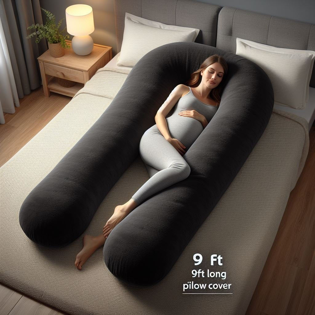 U Shaped 9FT Pillow Case Cover Full Body Pillow Cover - TheComfortshop.co.ukPillow Case10721718955969thecomfortshopTheComfortshop.co.ukBlack U Cover 9FT OnlyBlackU Shaped 9FT Pillow Case Cover Full Body Pillow Cover