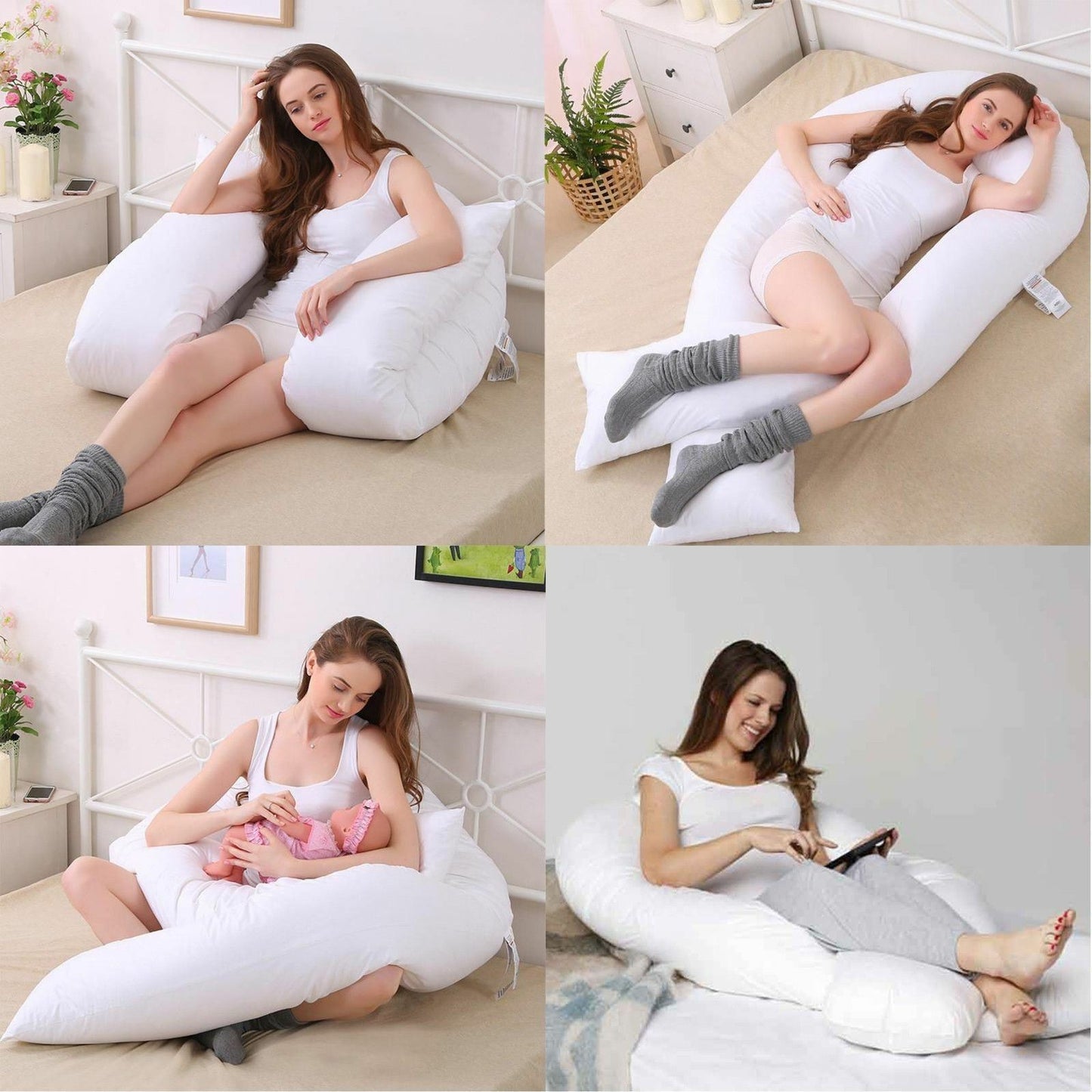 U Shaped Pillow Pregnancy Maternity Full Body Hollow Fibre Filling - TheComfortshop.co.ukPillows10721718955983thecomfortshopTheComfortshop.co.ukU shaped Pillow 9FTU Shaped 9FT Pillow OnlyU Shaped Pillow Pregnancy Maternity Full Body Hollow Fibre Filling - TheComfortshop.co.uk