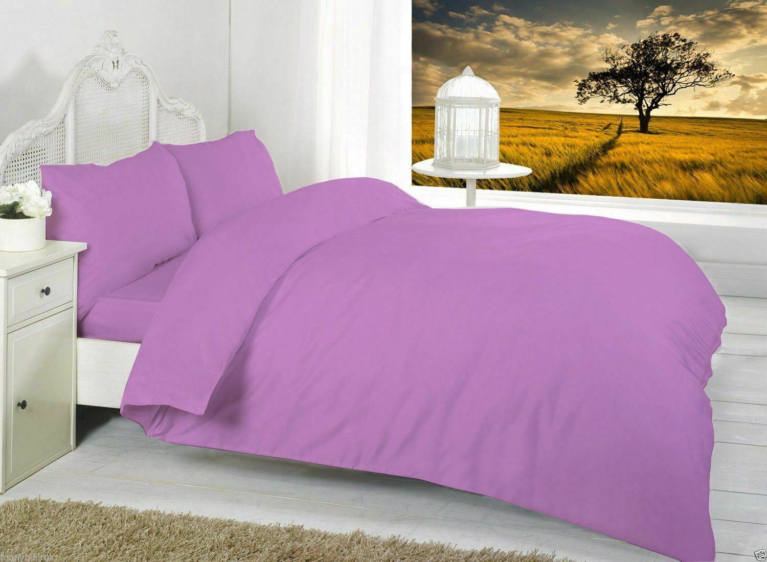 200TC Luxury 100% Egyptian Cotton Quality Duvet Cover Set & Pillow Cases - TheComfortshop.co.ukDuvet Covers0721718955641thecomfortshopTheComfortshop.co.ukLilac T200 Duvet Set Single NZLilacDuvet Cover Set Single Only200TC Luxury 100% Egyptian Cotton Quality Duvet Cover Set & Pillow Cases - TheComfortshop.co.uk