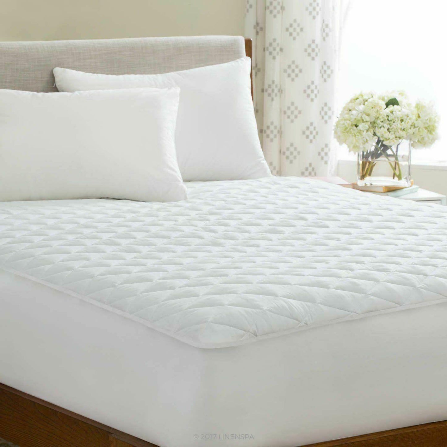 30cm Extra Deep Mattress Quilted Protector Hollowfibre Elasticated Skirt - TheComfortshop.co.ukMattress ProtectorsthecomfortshopTheComfortshop.co.ukMP Quilted King NZKing Only30cm Extra Deep Mattress Quilted Protector Hollowfibre Elasticated Skirt - TheComfortshop.co.uk