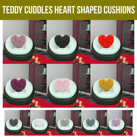 38cm Heart Shape Cuddly Teddy Fleece Fluffy Filled Cushions - TheComfortshop.co.ukHome Decor721718956150thecomfortshopTheComfortshop.co.ukCud Heart Cushion 38cm WhiteWhite38cm Heart Shape Cuddly Teddy Fleece Fluffy Filled Cushions - TheComfortshop.co.uk