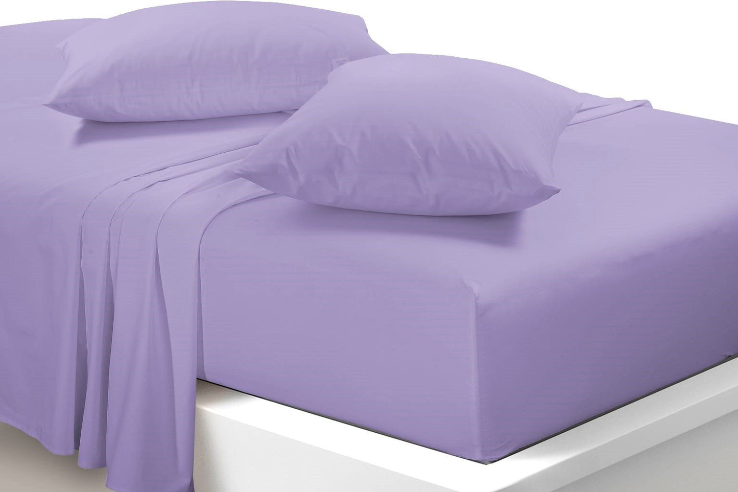 Fitted Bed Sheet + 2 FREE Pillowcases | Plain Dyed | Soft & Durable | All Sizes & Colours - TheComfortshop.co.ukBed Sheets0721718963653thecomfortshopTheComfortshop.co.ukPC FIT FREE PP Lilac KingLilacKingFitted Bed Sheet + 2 FREE Pillowcases | Plain Dyed | Soft & Durable | All Sizes & Colours