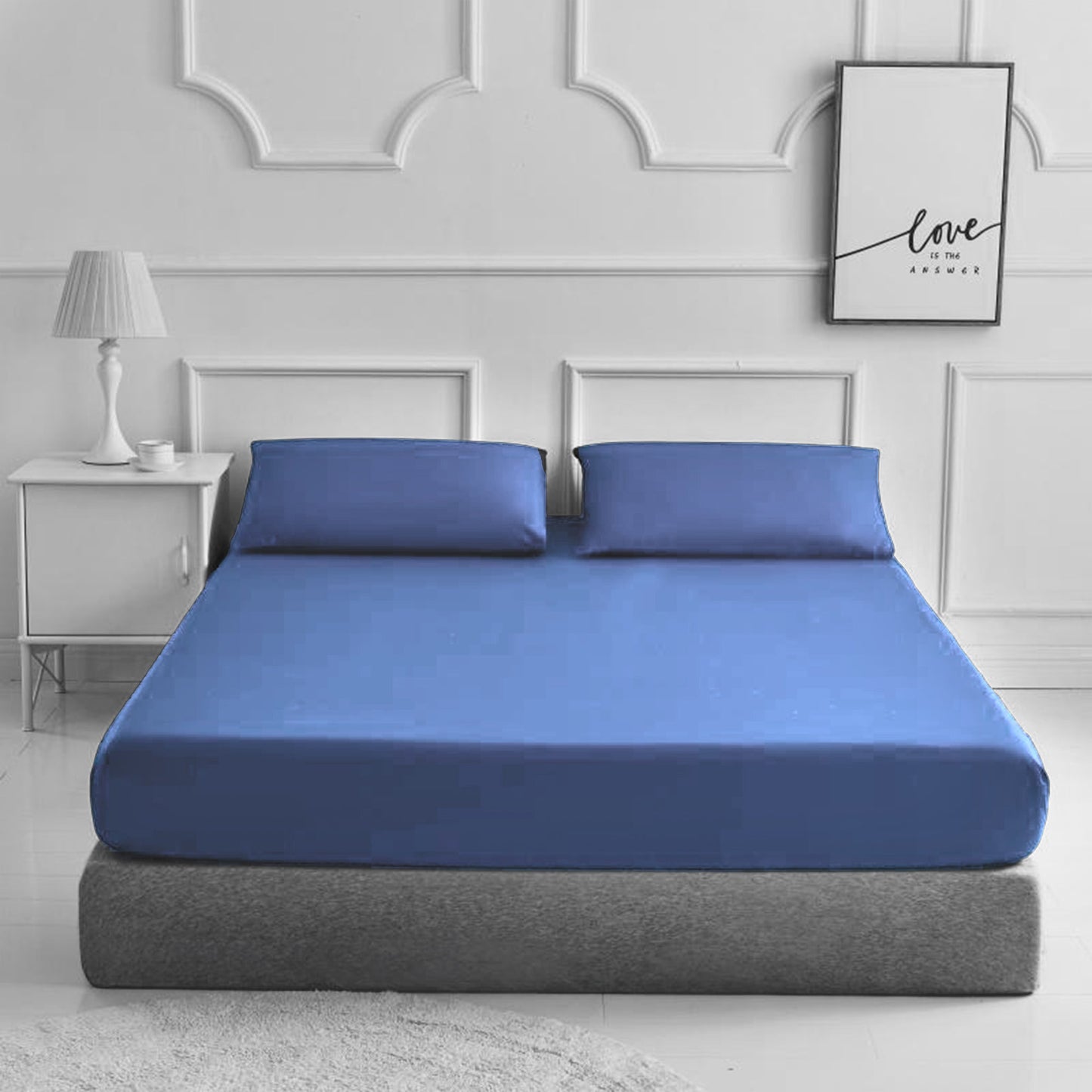 Fitted Bed Sheet Matching FREE 2 X PILLOW CASE Plain Dyed - TheComfortshop.co.ukBed Sheets0721718963660thecomfortshopTheComfortshop.co.ukPC FIT FREE PP Mid Blue KingMid BlueKingFitted Bed Sheet Matching FREE 2 X PILLOW CASE Plain Dyed - TheComfortshop.co.uk