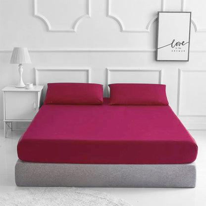 Fitted Bed Sheet Matching FREE 2 X PILLOW CASE Plain Dyed - TheComfortshop.co.ukBed Sheets0721718963707thecomfortshopTheComfortshop.co.ukPC FIT FREE PP Red KingRedKingFitted Bed Sheet Matching FREE 2 X PILLOW CASE Plain Dyed - TheComfortshop.co.uk