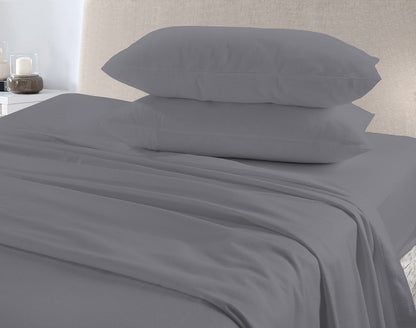 Flannelette Fitted Bed Sheet - TheComfortshop.co.ukBed Sheets0721718966050thecomfortshopTheComfortshop.co.ukFlannelette Pillowcase GreyGreyPillowcase Pair OnlyFlannelette Fitted Bed Sheet