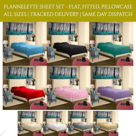 Flannelette Sheet Set With Fitted Flat Pillowcase All Sizes - TheComfortshop.co.ukBed Sheets0721718967774thecomfortshopTheComfortshop.co.ukFLNT Sheet Set Black NZ-SingleBlackSingleFlannelette Sheet Set With Fitted Flat Pillowcase All Sizes - TheComfortshop.co.uk
