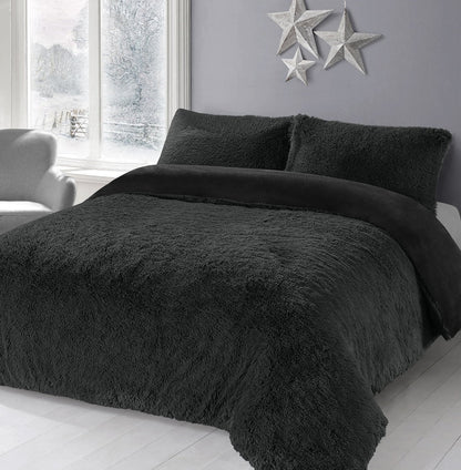 Hug & Snug Fleece Duvet Cover Set With Pillowcases - TheComfortshop.co.ukDuvet Covers0721718970576thecomfortshopTheComfortshop.co.ukTED CUDDLES Duvet Black SuperkingBlackDuvet Cover Set SuperkingHug & Snug Fleece Duvet Cover Set With Pillowcases