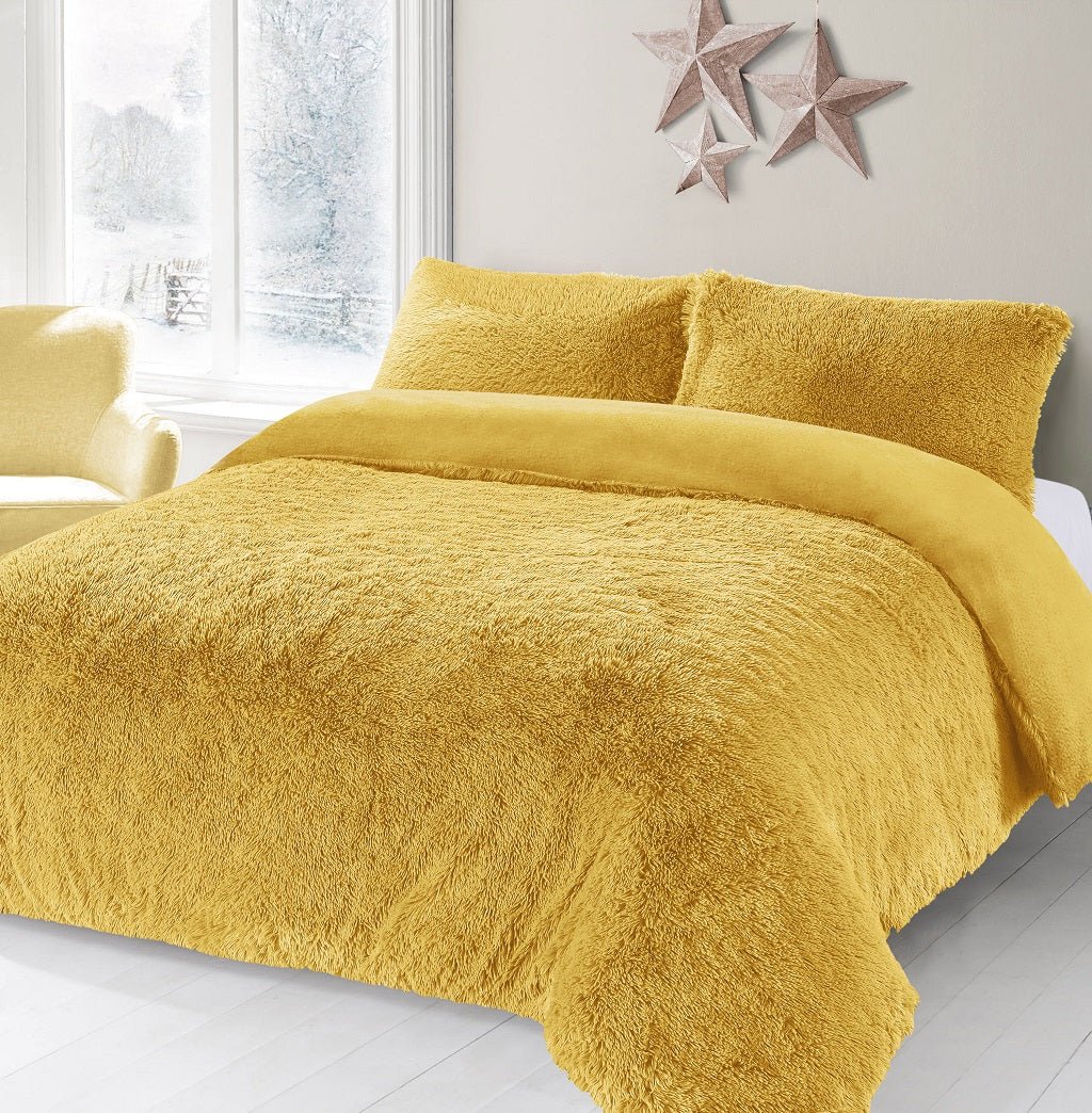 Hug & Snug Fleece Duvet Cover Set With Pillowcases - TheComfortshop.co.ukDuvet Covers0721718970552thecomfortshopTheComfortshop.co.ukTED CUDDLES Duvet Ochre SuperkingOchreDuvet Cover Set SuperkingHug & Snug Fleece Duvet Cover Set With Pillowcases