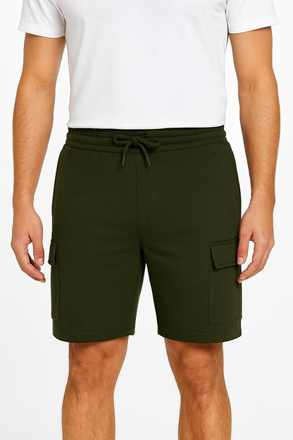 Men’s Everyday Fleece Cargo Shorts – Relaxed Fit Cotton Blend for Gym, Home & Streetwear - TheComfortshop.co.ukMens ShortsthecomfortshopTheComfortshop.co.ukFleece Short Navy SMALLNavySMen’s Everyday Fleece Cargo Shorts – Relaxed Fit Cotton Blend for Gym, Home & Streetwear