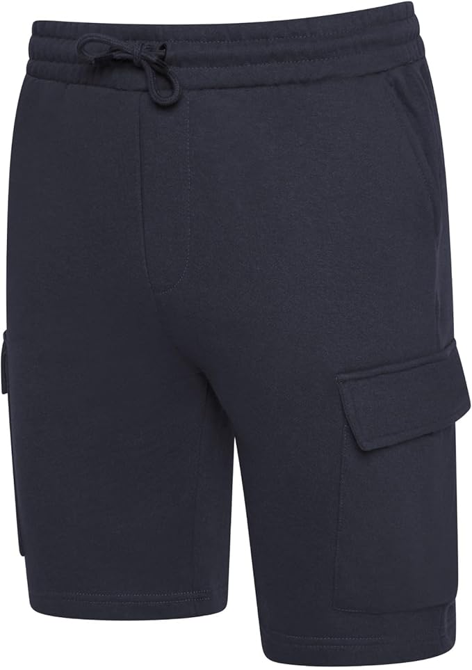 Men’s Everyday Fleece Cargo Shorts – Relaxed Fit Cotton Blend for Gym, Home & Streetwear - TheComfortshop.co.ukMens ShortsthecomfortshopTheComfortshop.co.ukFleece Short Navy SMALLNavySMen’s Everyday Fleece Cargo Shorts – Relaxed Fit Cotton Blend for Gym, Home & Streetwear