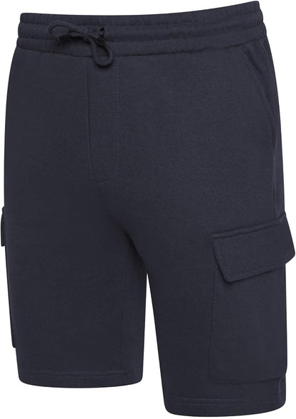 Men’s Everyday Fleece Cargo Shorts – Relaxed Fit Cotton Blend for Gym, Home & Streetwear - TheComfortshop.co.ukMens ShortsthecomfortshopTheComfortshop.co.ukFleece Short Navy SMALLNavySMen’s Everyday Fleece Cargo Shorts – Relaxed Fit Cotton Blend for Gym, Home & Streetwear