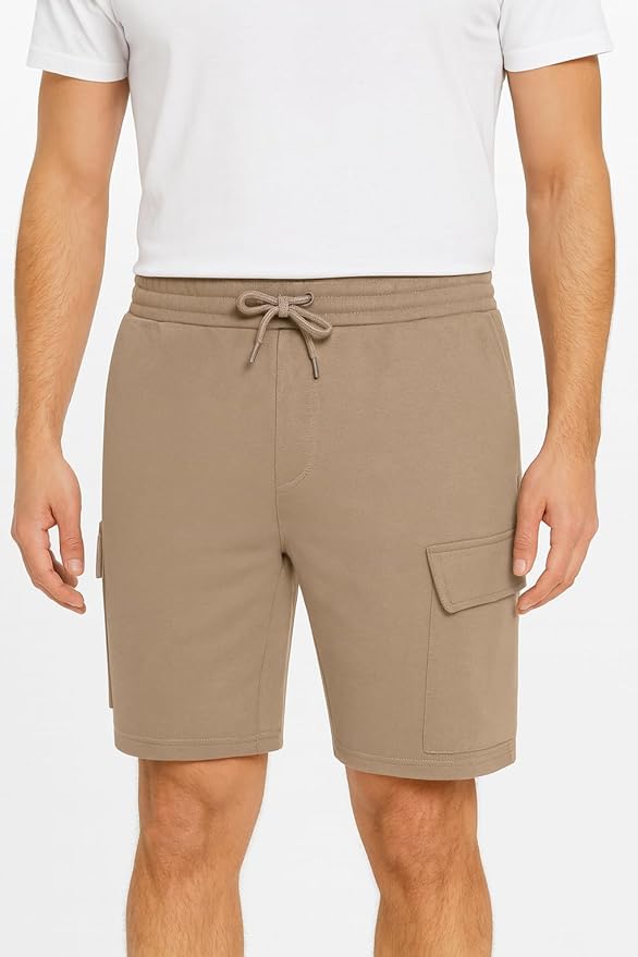 Men’s Everyday Fleece Cargo Shorts – Relaxed Fit Cotton Blend for Gym, Home & Streetwear - TheComfortshop.co.ukMens ShortsthecomfortshopTheComfortshop.co.ukFleece Short Navy SMALLNavySMen’s Everyday Fleece Cargo Shorts – Relaxed Fit Cotton Blend for Gym, Home & Streetwear
