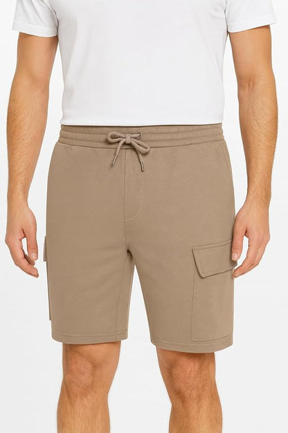 Men’s Everyday Fleece Cargo Shorts – Relaxed Fit Cotton Blend for Gym, Home & Streetwear - TheComfortshop.co.ukMens ShortsthecomfortshopTheComfortshop.co.ukFleece Short Navy SMALLNavySMen’s Everyday Fleece Cargo Shorts – Relaxed Fit Cotton Blend for Gym, Home & Streetwear