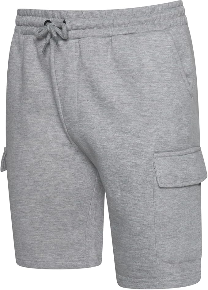 Men’s Everyday Fleece Cargo Shorts – Relaxed Fit Cotton Blend for Gym, Home & Streetwear - TheComfortshop.co.ukMens ShortsthecomfortshopTheComfortshop.co.ukFleece Short Silver SMALLSilverSMen’s Everyday Fleece Cargo Shorts – Relaxed Fit Cotton Blend for Gym, Home & Streetwear