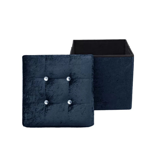 Navy Foldable Storage Box - TheComfortshop.co.ukFurniture0721718973997thecomfortshopTheComfortshop.co.uk38cm navy blue collapsible storage crate38cm X 38cm X38 cmNavy Foldable Storage Box - TheComfortshop.co.uk