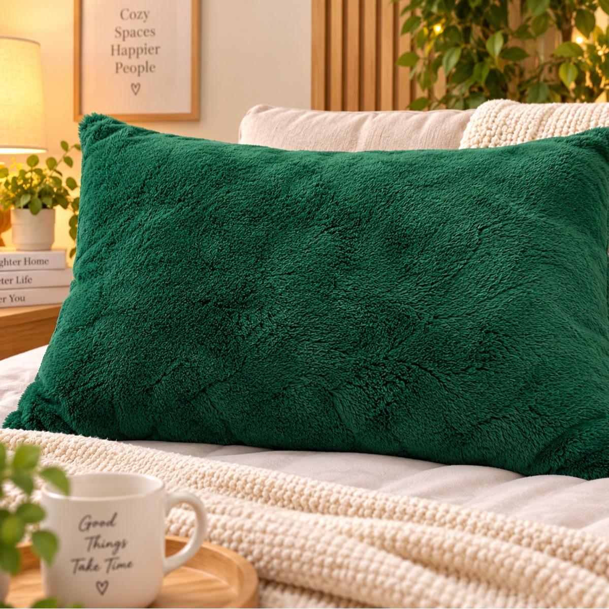 Soft Teddy Fleece Pillows – Pack of 2 – Available in Multiple Colours - TheComfortshop.co.ukTheComfortshop.co.ukTheComfortshop.co.ukteddy filled pillow pack of 2  emerald greenemerald greenSoft Teddy Fleece Pillows – Pack of 2 – Available in Multiple Colours