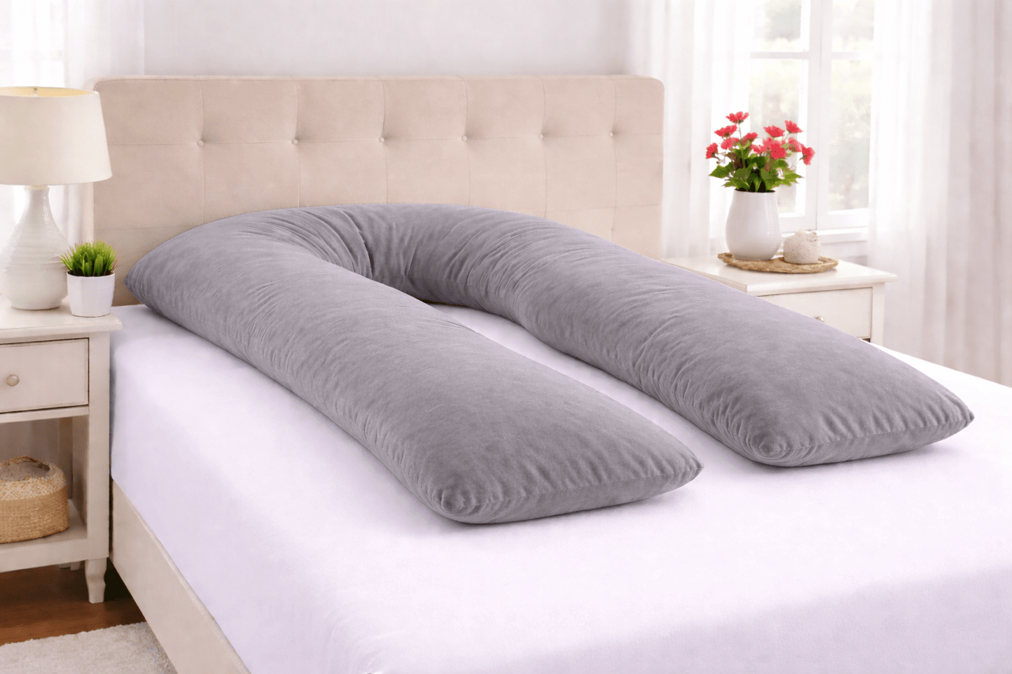 U - Shaped 9FT Body Pillow Case Cover – Maternity & Pregnancy, 21 Colours, Zip Closure - TheComfortshop.co.ukPillow Case10721718955792thecomfortshopTheComfortshop.co.ukSilver U Cover 9FT OnlySilverU - Shaped 9FT Body Pillow Case Cover – Maternity & Pregnancy, 21 Colours, Zip Closure