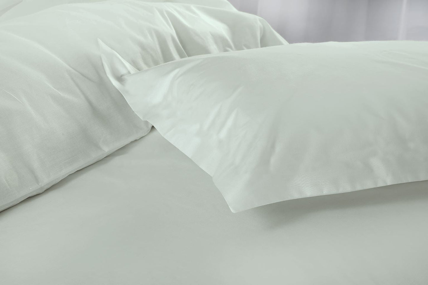 Ultra Soft Luxury Microfiber Fitted Sheet (25cm Deep) with Optional Matching Pillowcases – 100% Polyester Bedding Set - TheComfortshop.co.ukBed SheetsthecomfortshopTheComfortshop.co.ukDuck EggPillowcasesUltra Soft Luxury Microfiber Fitted Sheet (25cm Deep) with Optional Matching Pillowcases – 100% Polyester Bedding Set