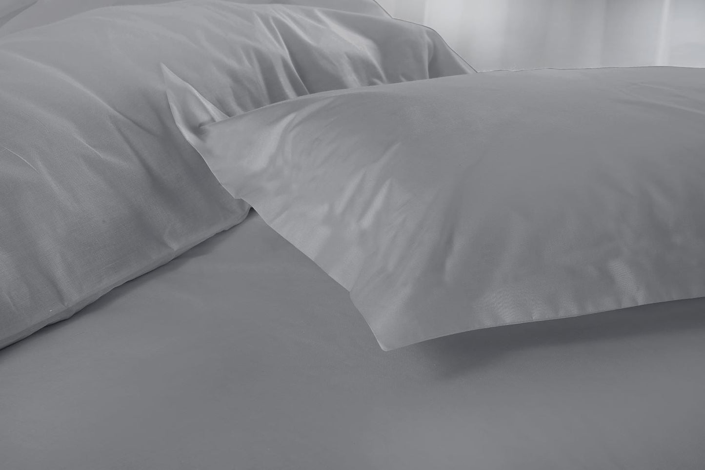 Ultra Soft Luxury Microfiber Fitted Sheet (25cm Deep) with Optional Matching Pillowcases – 100% Polyester Bedding Set - TheComfortshop.co.ukBed SheetsthecomfortshopTheComfortshop.co.ukGrayPillowcasesUltra Soft Luxury Microfiber Fitted Sheet (25cm Deep) with Optional Matching Pillowcases – 100% Polyester Bedding Set