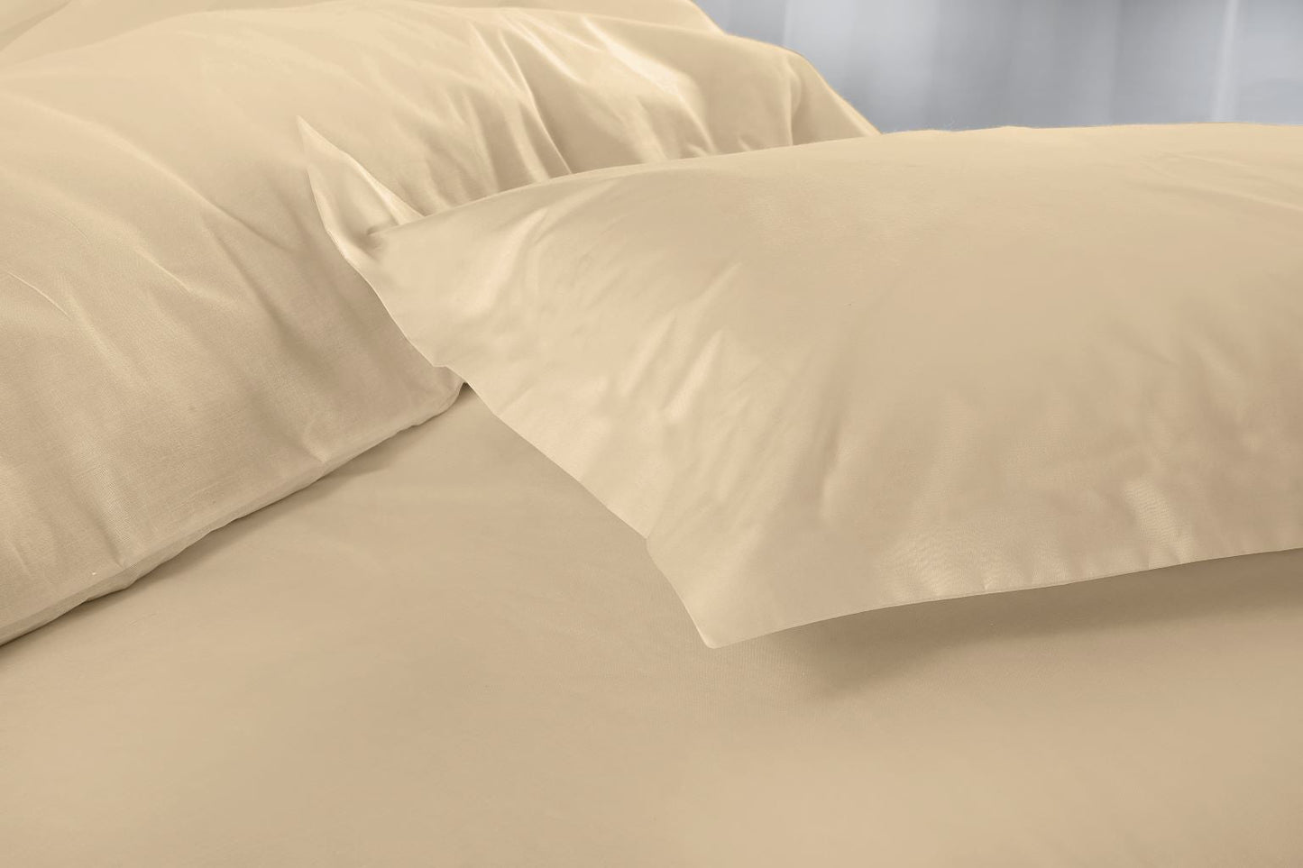 Ultra Soft Luxury Microfiber Fitted Sheet (25cm Deep) with Optional Matching Pillowcases – 100% Polyester Bedding Set - TheComfortshop.co.ukBed SheetsthecomfortshopTheComfortshop.co.ukLattePillowcasesUltra Soft Luxury Microfiber Fitted Sheet (25cm Deep) with Optional Matching Pillowcases – 100% Polyester Bedding Set